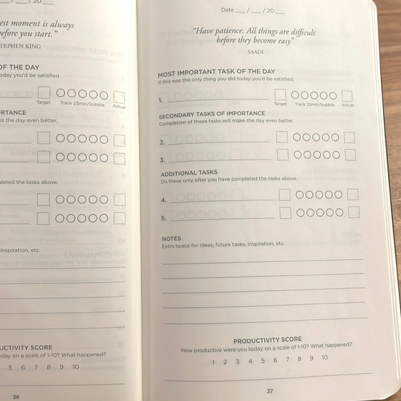 New Productivity Planner by Intelligent Change - Picture 5 of 9